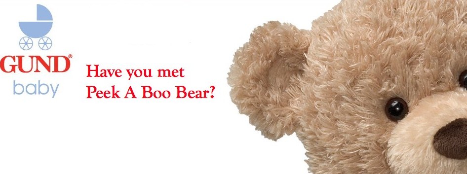GUND Peek A Boo Bear